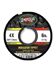 Umpqua Indicator Tippet 30 yds in Pink and Yellow